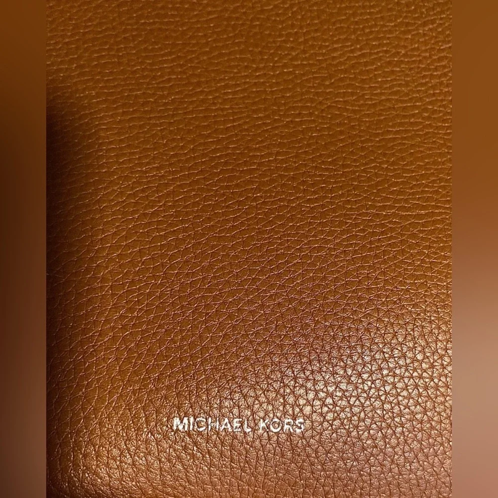 Michael Kors Medium Tech Sleeve in Luggage
